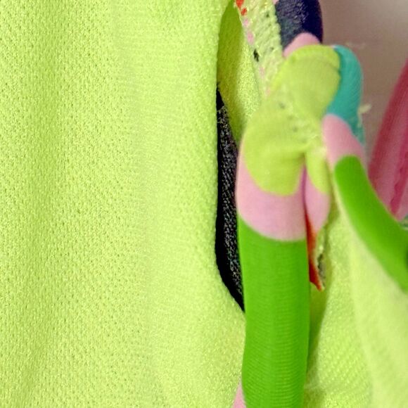 Wild Fable Multi-Colored Tropical Print Underwire Bralette Bikini Top Size Small - Picture 6 of 11